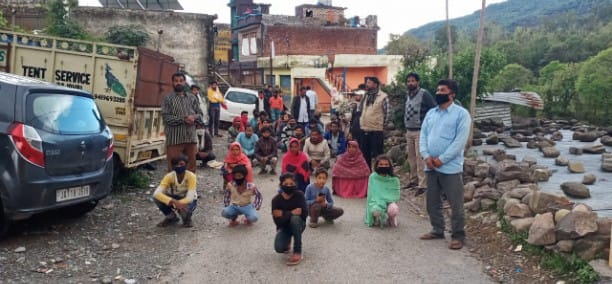 many outsiders struck in राजौरी awaits govt attehtion